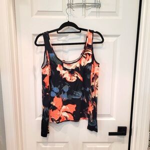 Guess, long sleeve off the shoulder, lightweight top, medium